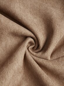 Flirla Plus Solid Straight Leg Pants - Camel - View 6