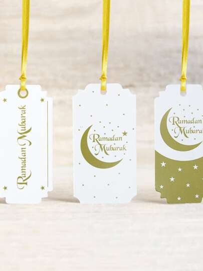 8pcs Kareem Hang Tags With Moon Design