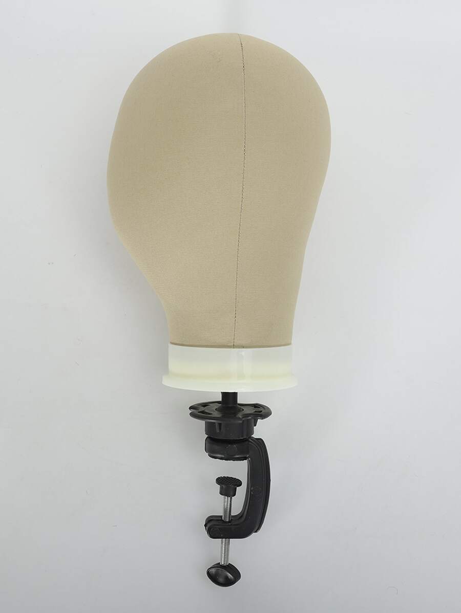 22 Inch Mannequin Head With Stand - Beige - View 1
