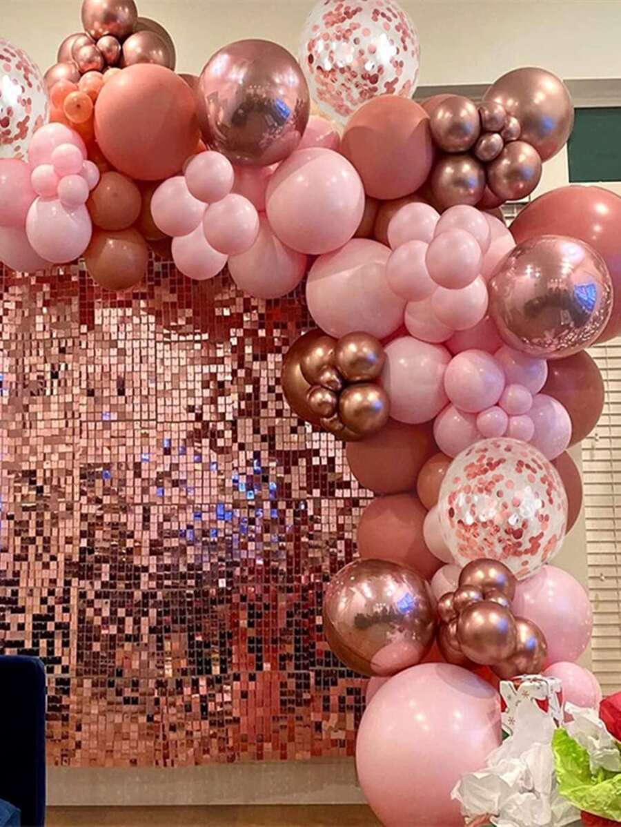 124 piezas Guirnalda de globos de decoración fiesta - Multicolor - Ver 1
