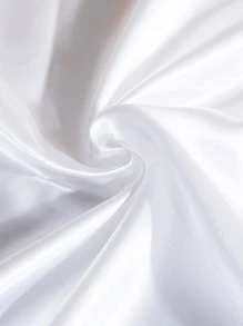 1片柔軟透氣的冰絲枕套,天藍色 - 白色 - 查看 5