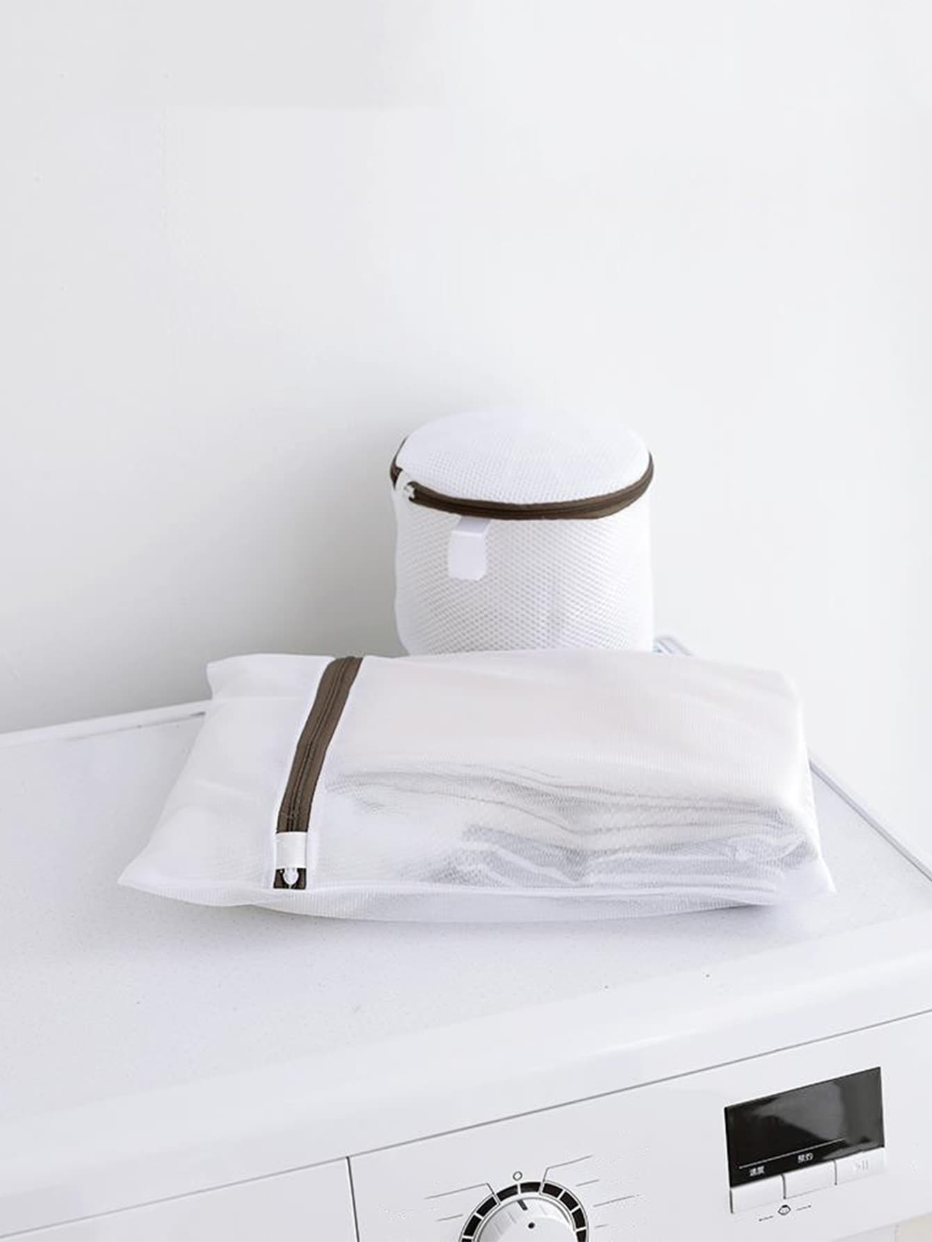 2 piezas Bolsa de lavandería de malla - Multicolor - Ver 1