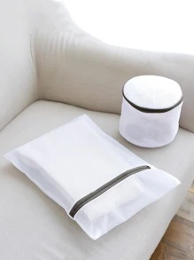 2 piezas Bolsa de lavandería de malla - Multicolor - Ver 4