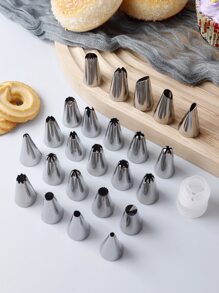 25 piezas Set boquilla de tubería de acero inoxidable