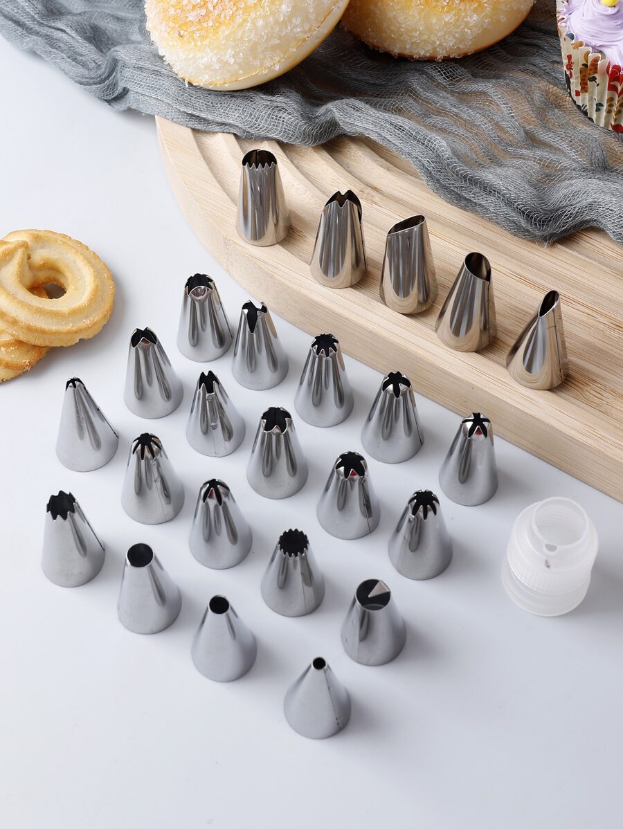 25 piezas Set boquilla de tubería de acero inoxidable