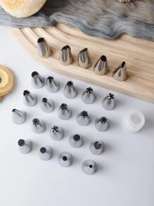 25 piezas Set boquilla de tubería de acero inoxidable