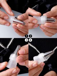 25 piezas Set boquilla de tubería de acero inoxidable