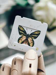 1 pieza Troquel de corte unicolor - Plateado - Ver 5