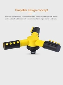 2入組花園水管噴嘴,噴水器 - 彩色 - 查看 5