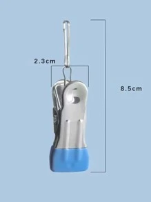 10 cái Kẹp quần áo hạng nặng cỡ nhỏ chống trượt, Kẹp phơi quần áo - Màu xanh nhạt - Xem 2