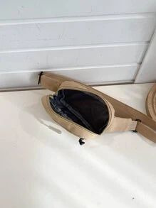 Túi đeo chéo - Màu Khaki - Xem 4