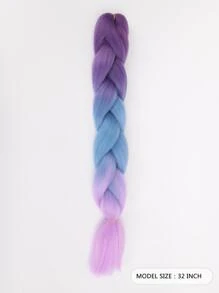 Trenza de pelo sintético largo - Multicolor - Ver 2