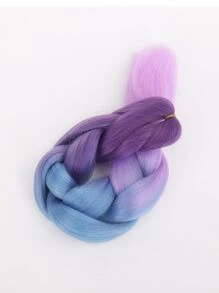 Trenza de pelo sintético largo - Multicolor - Ver 3