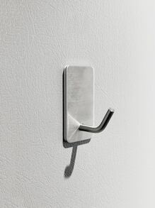 1pc Stainless Steel Wall Hook - Silver - View 2