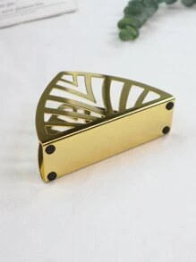 1pc Triangle Napkin Holder - Gold - View 6