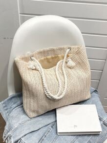 Túi Xách tay Nữ - Màu be - Xem 1