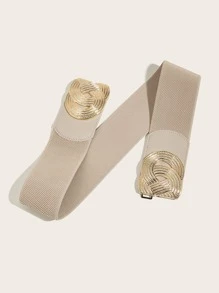 Boho Metal Buckle Belt Halloween Summer, School Fall, Autumn, Halloween - Apricot - View 4