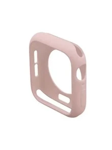 1 pieza Funda compatible con Apple Watch liso - Rosa vieja - Ver 2