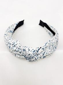 Graphic Knot Decor Headband - Multicolor - View 1