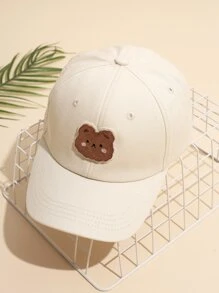 幼童熊貼布棒球帽