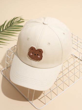 幼童熊貼布棒球帽