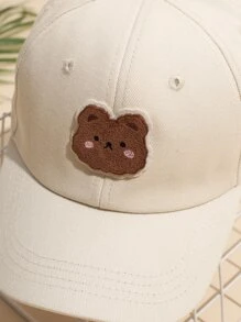 幼童熊貼布棒球帽