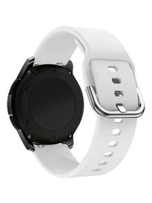 Correa de reloj de silicona 20mm - Blanco - Ver 4