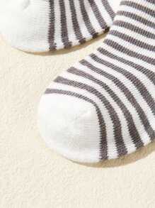 8pairs Baby Star & Striped Pattern Socks