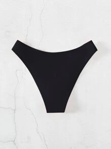 Ring Linked Bikini Bottom - Black - View 2