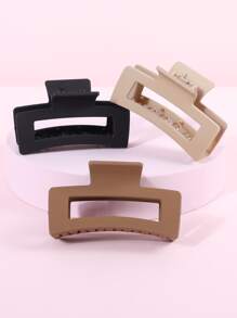 Bộ 3 Kẹp Tóc Hình Chữ Nhật Cho Bé Gái - Nhiều màu - Xem 1