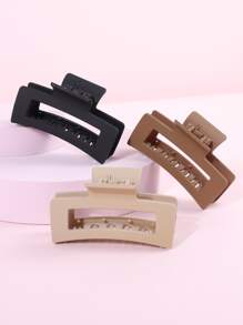 Bộ 3 Kẹp Tóc Hình Chữ Nhật Cho Bé Gái - Nhiều màu - Xem 4