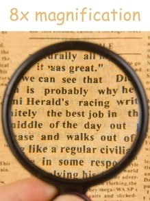 1pc Plain Art Magnifier - Black - View 5