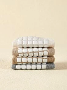 4雙嬰兒卡通動物圖案襪子 - 彩色 - 查看 5