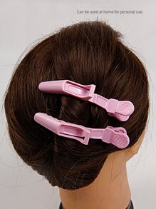6PCS Salon Crocodile Clip, Plastic Partition Clip, Hair Clip, Evening Dress Clip, Dressing Clip, Hairdressing Tool, Multi Color, Daily Cute Salon Clip, Salon Partition Hairdressing Tool Suitable For Family, Daily Outdoor Travel, Party Gift Giving