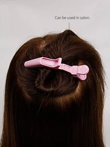6PCS Salon Crocodile Clip, Plastic Partition Clip, Hair Clip, Evening Dress Clip, Dressing Clip, Hairdressing Tool, Multi Color, Daily Cute Salon Clip, Salon Partition Hairdressing Tool Suitable For Family, Daily Outdoor Travel, Party Gift Giving