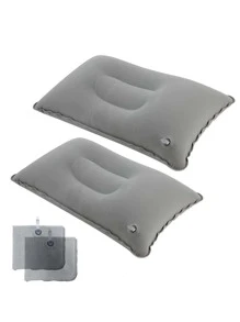 1 Gối Du Lịch Di Động, Gối Bơm Hơi Hình Chữ Nhật Tối Giản Cho Du Lịch - Xem 3