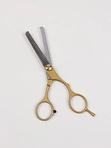 1入組剪髮剪刀，1入組不銹鋼剪髮工具/套件，用於沙龍剪髮，用於個人使用和理髮師使用髮型設計 - 彩色 - 查看 1