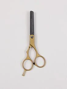 1入組剪髮剪刀，1入組不銹鋼剪髮工具/套件，用於沙龍剪髮，用於個人使用和理髮師使用髮型設計 - 彩色 - 查看 3