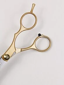 1入組剪髮剪刀，1入組不銹鋼剪髮工具/套件，用於沙龍剪髮，用於個人使用和理髮師使用髮型設計 - 彩色 - 查看 7