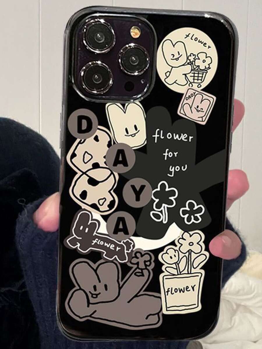 Cartoon Graphic Phone Case Compatible With iPhone15/15Plus/15Pro/15Promax