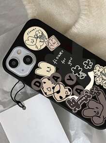 Cartoon Graphic Phone Case Compatible With iPhone15/15Plus/15Pro/15Promax - Multicolor - View 6