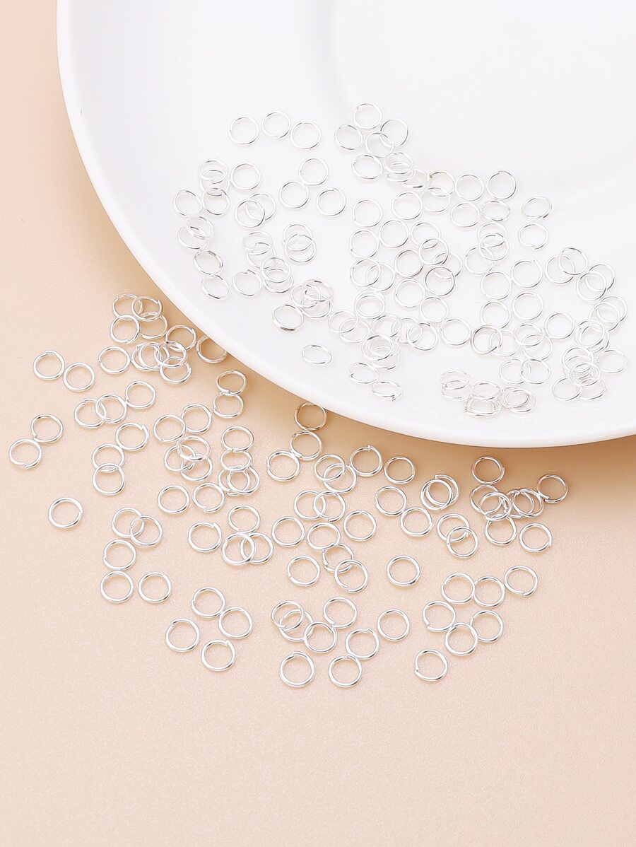 200pcs/set Jump Ring/Split Ring For Jewelry Making And Necklace Repair