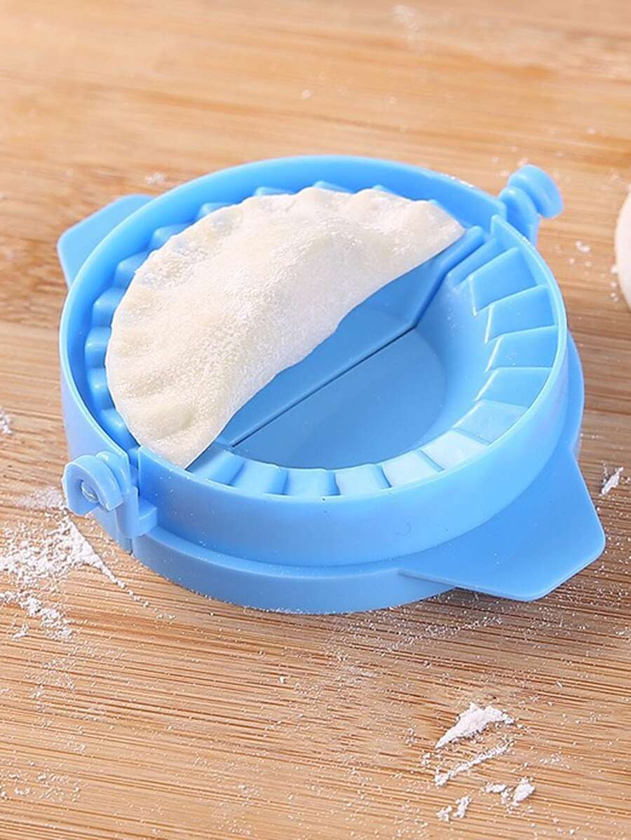 1入組PP餃子模具廚房用藍色擀麵皮模具 - 藍色 - 查看 1
