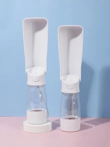 2入組透明寵物戶外水瓶和便便袋套裝 - 白色 - 查看 2