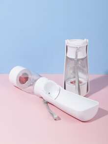 2入組透明寵物戶外水瓶和便便袋套裝 - 白色 - 查看 3
