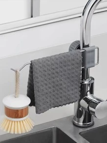 1pc effen kleur kraanrek - Zilver - Bekijken 1