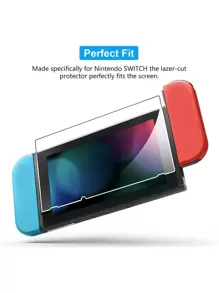 2pcs Switch Screen Protector, Premium Tempered Glass Film