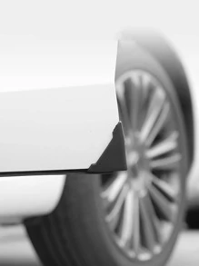 2pcs Car Door Corner Anti-collision Sticker