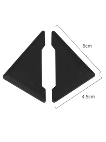 2pcs Car Door Corner Anti-collision Sticker