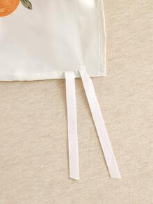 3 件套水果花卉印花羽绒被套，不含填充物 - 彩色 - 查看 5